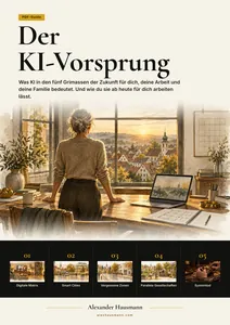 Deckblatt „Der KI-Vorsprung“